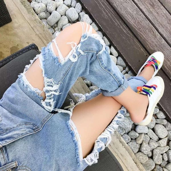 jeans summer oversized hole ripped jeans for women loose high waist large size casual baggy jeans women denim trousers 4xl 5xl c8157, Blue
jeans summer oversized hole ripped jeans for women loose high waist large size casual baggy jeans women denim trousers 4xl 5xl c8157, Blue