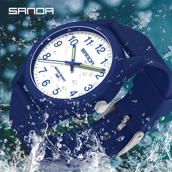 women's watches fashion simple quartz sport japan original battery wristwatch women man waterproof sanda clock style 230426, Slivery;golden
women's watches fashion simple quartz sport japan original battery wristwatch women man waterproof sanda clock style 230426, Slivery;golden