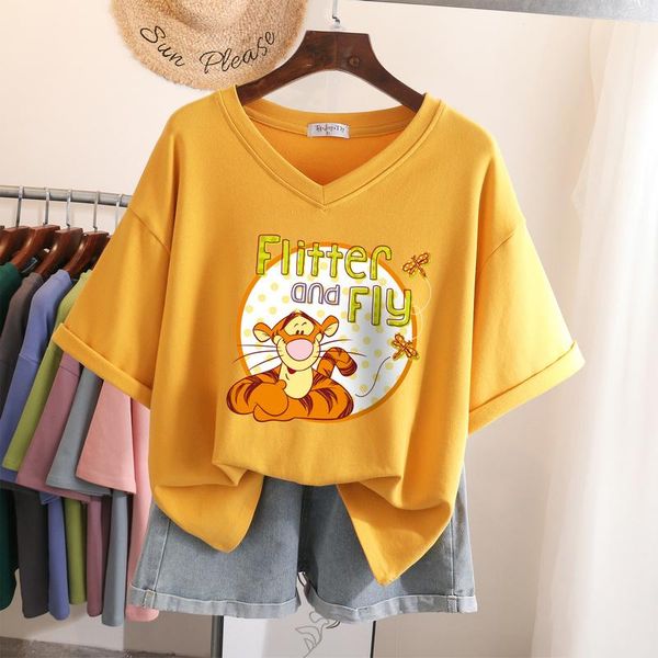 t-shirt ebaihui plus size t shirt 100% cotton l6xl tshirt short sleeve women 2022 summer cartoon print v neck oversized t shirts, Black
t-shirt ebaihui plus size t shirt 100% cotton l6xl tshirt short sleeve women 2022 summer cartoon print v neck oversized t shirts, Black