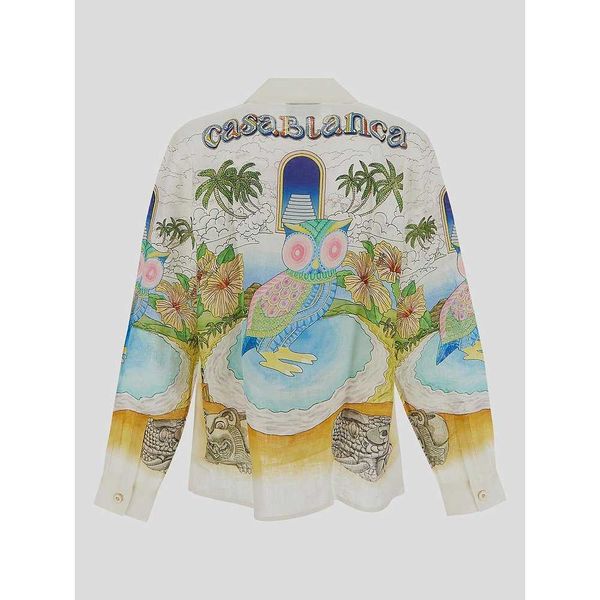 casablanca designer shirt men and women original product artist cuba collar sicilian male and female couples with tide long sleeve, White;black
casablanca designer shirt men and women original product artist cuba collar sicilian male and female couples with tide long sleeve, White;black