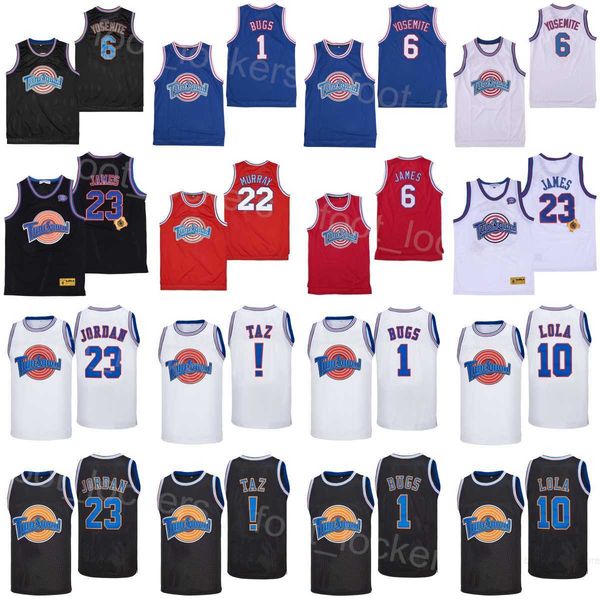tune squad moive basketball 2 daffy duck jerseys 10 lola bunny looney tunes space jam 22 bill murray 1 bugs bunny lebron james 6 michael 23, Black
tune squad moive basketball 2 daffy duck jerseys 10 lola bunny looney tunes space jam 22 bill murray 1 bugs bunny lebron james 6 michael 23, Black
