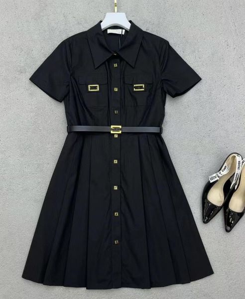 woman clothing casual dresses short sleeve summer womens dress skirt outwear slim style with budge designer lady dresses, Black;gray
woman clothing casual dresses short sleeve summer womens dress skirt outwear slim style with budge designer lady dresses, Black;gray