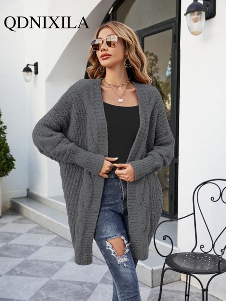 sweaters new autumn winter casual long knitted cardigan women sweater jacket vneck full cardigans women's commute green cardigans, White;black
sweaters new autumn winter casual long knitted cardigan women sweater jacket vneck full cardigans women's commute green cardigans, White;black