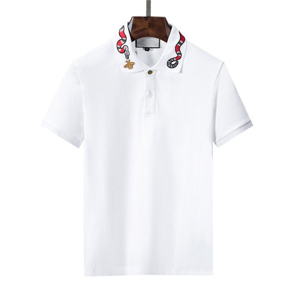 luxury brand summer tee t-shirt for mens designer polo shirts high street embroidery garter snakes little bee print clothing men classic pol, White;black
luxury brand summer tee t-shirt for mens designer polo shirts high street embroidery garter snakes little bee print clothing men classic pol, White;black