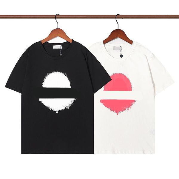 r summer mens t-shirts women graphic short sleeve tees embroidered badge polo men couple t shirt brand cotton shirts, White;black
r summer mens t-shirts women graphic short sleeve tees embroidered badge polo men couple t shirt brand cotton shirts, White;black