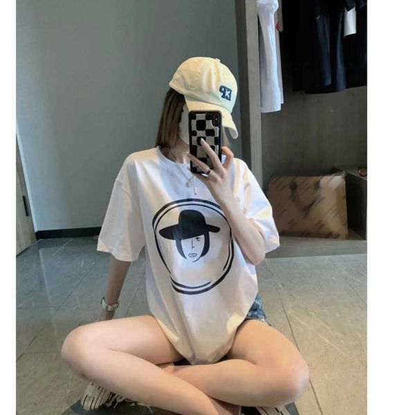 23ss womens designer clothing tee womens t-shirt round neck pure cotton portrait hat logo printing t-shirt quality women clothes a1, White
23ss womens designer clothing tee womens t-shirt round neck pure cotton portrait hat logo printing t-shirt quality women clothes a1, White
