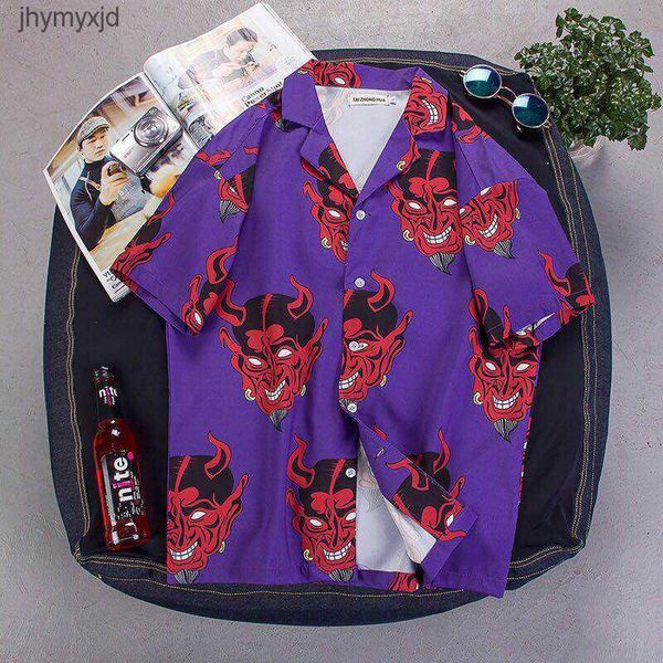 harajuku devil ghost monster print mens loose short sleeve shirts women ins purple pink hip hop party clothing q5y6, White;black
harajuku devil ghost monster print mens loose short sleeve shirts women ins purple pink hip hop party clothing q5y6, White;black