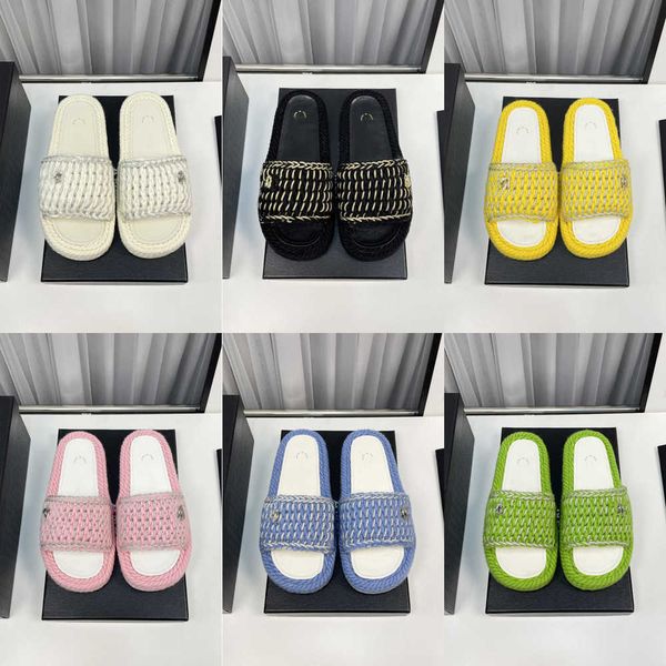 summer women's mules sandal braided knit woven fisherman candy color indoor slippers brand designer luxury fashion classic girl beach f, Black
summer women's mules sandal braided knit woven fisherman candy color indoor slippers brand designer luxury fashion classic girl beach f, Black