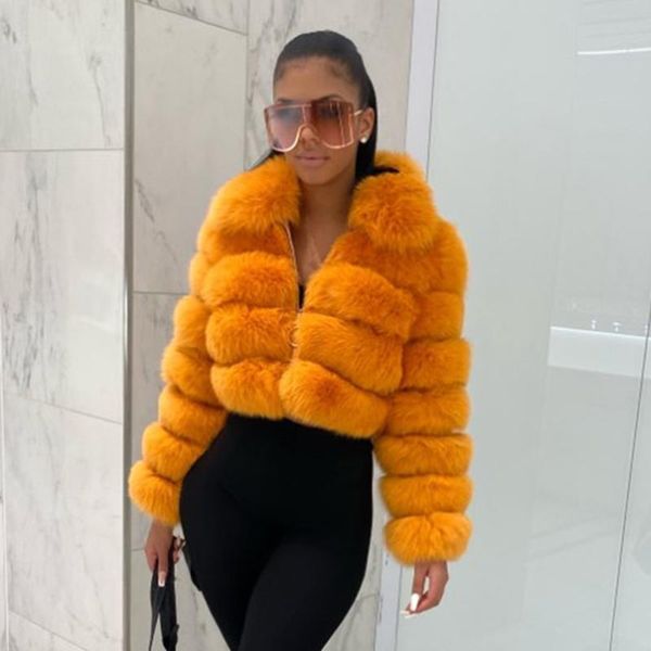 fur women's real fox fur jackets winter thick short coat fluffy overcoat full sleeve soft warm s7636, Black
fur women's real fox fur jackets winter thick short coat fluffy overcoat full sleeve soft warm s7636, Black