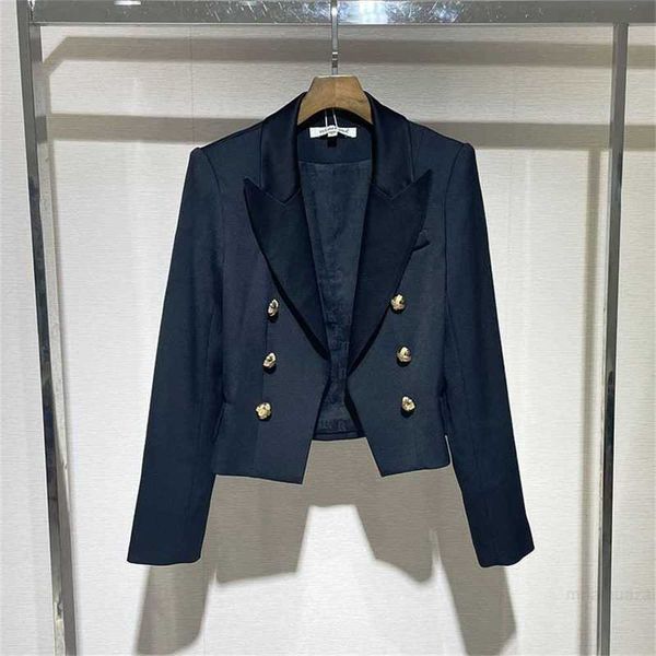 2023 spring women's p103901d double breasted long sleeve short suit cardigan coat s230112iouk, White;black
2023 spring women's p103901d double breasted long sleeve short suit cardigan coat s230112iouk, White;black