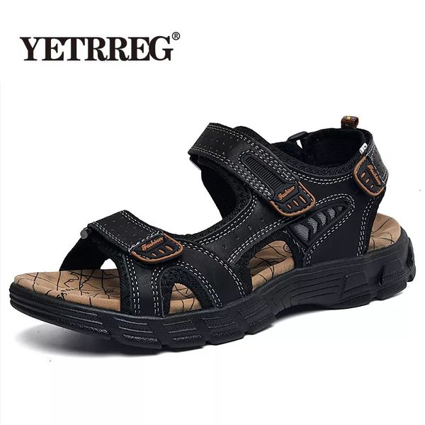 sandals brand classic mens sandals summer genuine leather sandals men outdoor casual lightweight sandal fashion men sneakers size 38-46 2304, Black
sandals brand classic mens sandals summer genuine leather sandals men outdoor casual lightweight sandal fashion men sneakers size 38-46 2304, Black