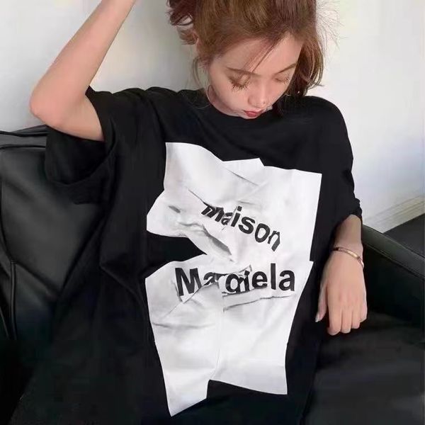 designer t-shirts, men's and women's short-sleeved shirts, loose-cut, embroidered, digitally stitched letters, trendy casual magir, White;black
designer t-shirts, men's and women's short-sleeved shirts, loose-cut, embroidered, digitally stitched letters, trendy casual magir, White;black