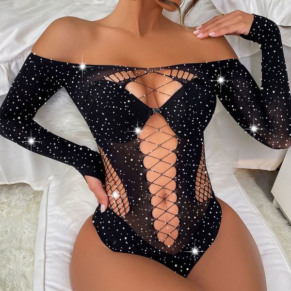 set women transparent fishing net body stocking fishnet bodysuit long sleeve crystal diamonds bodystocking lingerie 230426, Red;black
set women transparent fishing net body stocking fishnet bodysuit long sleeve crystal diamonds bodystocking lingerie 230426, Red;black