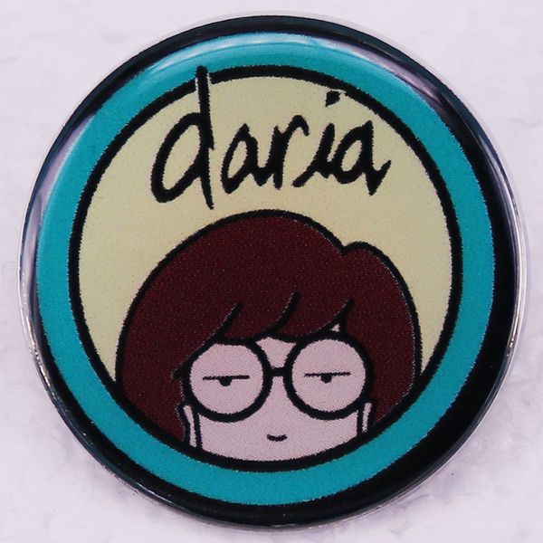 sitcom daria brooch cute anime movies games hard enamel pins collect metal cartoon brooch backpack hat bag collar lapel badges, Blue
sitcom daria brooch cute anime movies games hard enamel pins collect metal cartoon brooch backpack hat bag collar lapel badges, Blue
