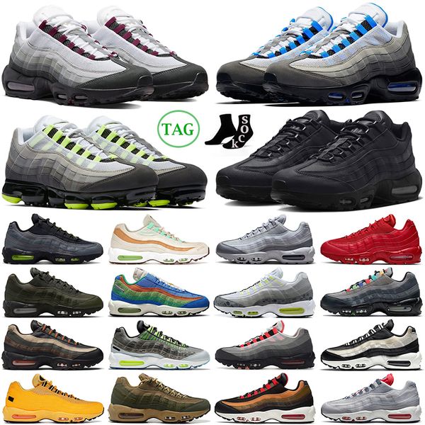 og 95 running shoes men women 95s crystal blue dark beetroot triple black white neon solar red midnight navy smoke grey nyc taxi mens traine
og 95 running shoes men women 95s crystal blue dark beetroot triple black white neon solar red midnight navy smoke grey nyc taxi mens traine