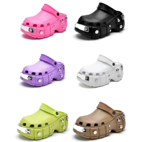 womens mens hardcrocs mule in black rubber 68739 round toe platform sandals signature logo debossed on silver metal piece effect at front fa
womens mens hardcrocs mule in black rubber 68739 round toe platform sandals signature logo debossed on silver metal piece effect at front fa