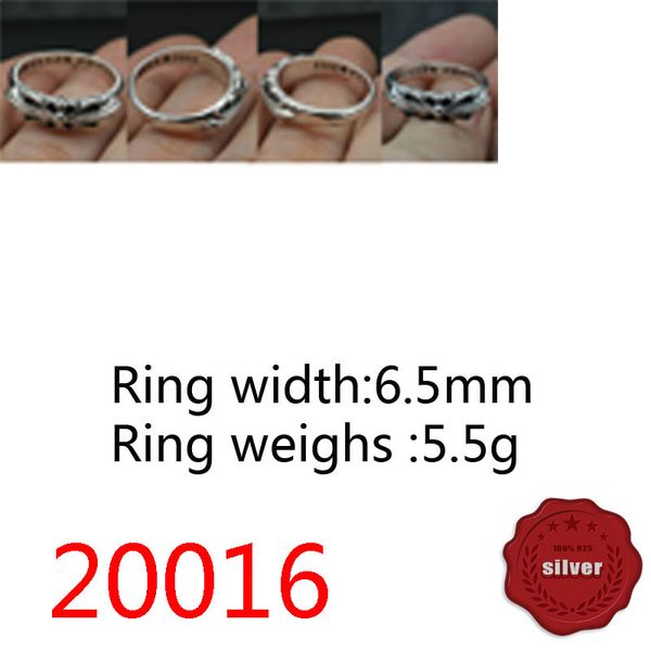 20016 s925 sterling silver ring cross flower letter punk hip hop network red personalized simple couple style gift for lovers
20016 s925 sterling silver ring cross flower letter punk hip hop network red personalized simple couple style gift for lovers