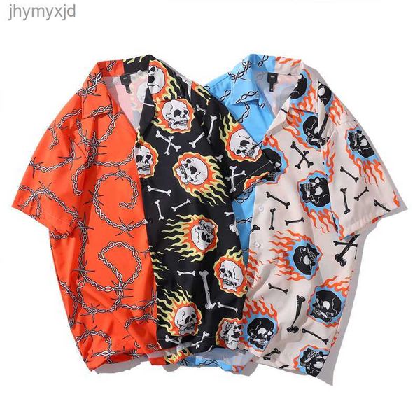 mens hip hop shirts streetwea hawaiian fire skull chain harajuku beach shirt summer short sleeve n4o6, White;black
mens hip hop shirts streetwea hawaiian fire skull chain harajuku beach shirt summer short sleeve n4o6, White;black