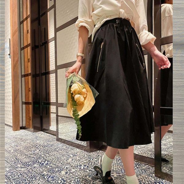 designer skirt woman fashion knee length skirts nylon black khaki long skirt casual summer clothes
designer skirt woman fashion knee length skirts nylon black khaki long skirt casual summer clothes