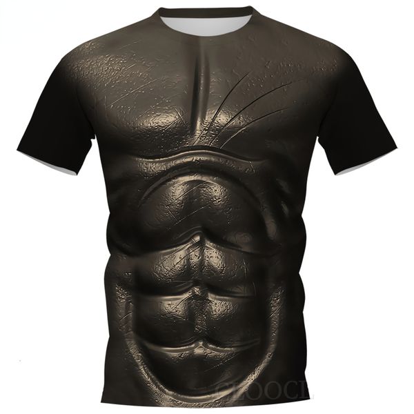 men's t shirts cloocl kaus pria wanita gambar grafis 3d otot dada lapisan baja pola uniseks atasan streetwear kasual lengan pendek 2304, White;black
men's t shirts cloocl kaus pria wanita gambar grafis 3d otot dada lapisan baja pola uniseks atasan streetwear kasual lengan pendek 2304, White;black