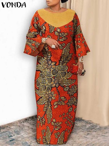 dresses dresses for women 2022 vonda autumn summer party dress 3/4 sleeve floral printed robe femme aline maxi sundress vestido baggy, Black;gray
dresses dresses for women 2022 vonda autumn summer party dress 3/4 sleeve floral printed robe femme aline maxi sundress vestido baggy, Black;gray