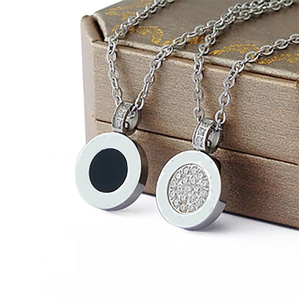 never fade 14k gold plated necklace luxury brand designer pendant necklace stainless steel official standard 40cm jewelry gifts designer jew, Silver
never fade 14k gold plated necklace luxury brand designer pendant necklace stainless steel official standard 40cm jewelry gifts designer jew, Silver
