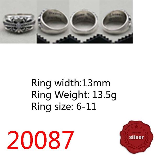 20087 s925 sterling silver ring with diamond cross flower letter punk hip hop network red personalized simple couple style lover gift
20087 s925 sterling silver ring with diamond cross flower letter punk hip hop network red personalized simple couple style lover gift