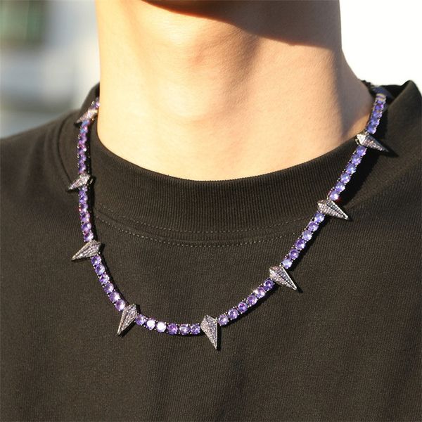 punk hiphop jewelry designer necklace luminous triangle mens tennis necklaces for man party south american copper 18k gold silver aaa zircon, Black
punk hiphop jewelry designer necklace luminous triangle mens tennis necklaces for man party south american copper 18k gold silver aaa zircon, Black