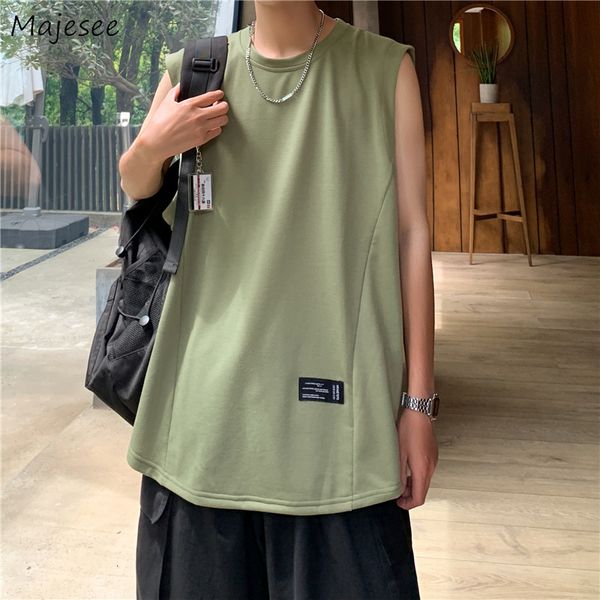 men' tank men tanks plus size s3xl sleeveless korean fashion solid baggy couples simple leisure beach allmatch summer clothing ins 23, White;black
men' tank men tanks plus size s3xl sleeveless korean fashion solid baggy couples simple leisure beach allmatch summer clothing ins 23, White;black