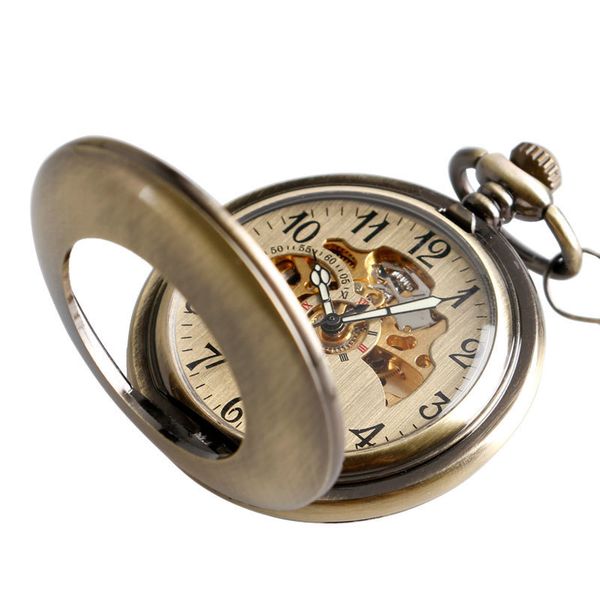 pocket watches thanksgiving gift watch automatic mechanical trendy steampunk hollow vintage exquisite pendant smooth case men women fob 2304, Slivery;golden
pocket watches thanksgiving gift watch automatic mechanical trendy steampunk hollow vintage exquisite pendant smooth case men women fob 2304, Slivery;golden