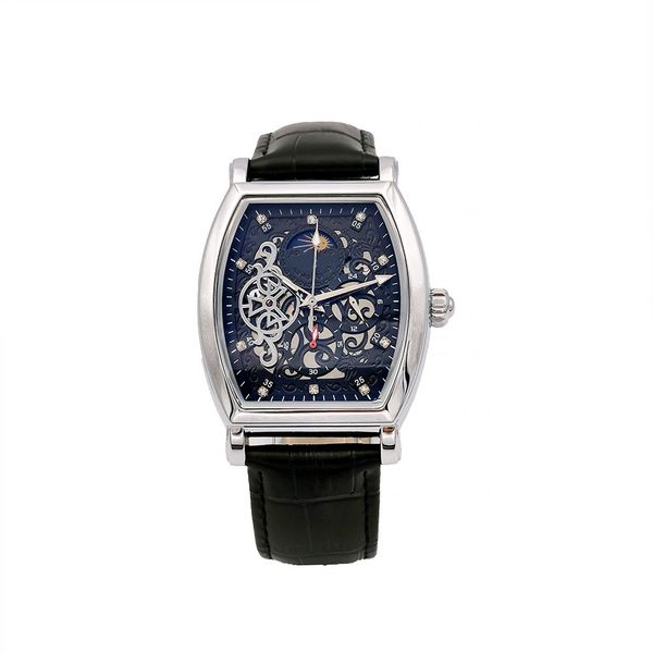 fashion luxury automatic mechanical watch men's luminous waterproof watch, Slivery;black
fashion luxury automatic mechanical watch men's luminous waterproof watch, Slivery;black