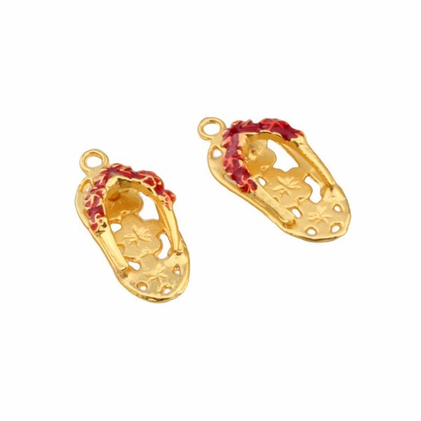 50pcs fashion pendant enamel flip-flops for diy handmade jewelry bracelet accessories charms, Bronze;silver
50pcs fashion pendant enamel flip-flops for diy handmade jewelry bracelet accessories charms, Bronze;silver