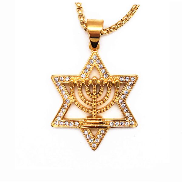 pendant necklaces kalung ibrani yahudi warna emas star of david menorah israel religius 230427, Silver
pendant necklaces kalung ibrani yahudi warna emas star of david menorah israel religius 230427, Silver