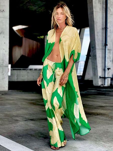 dresses 2022 green boho print long kimono chiffon tunic women big size spring/autumn beach wear club maxi dress robe a1012, Black;gray
dresses 2022 green boho print long kimono chiffon tunic women big size spring/autumn beach wear club maxi dress robe a1012, Black;gray