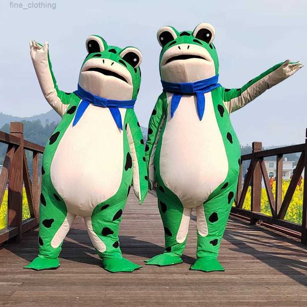 inflatable frog cartoon doll costume toad elite walking doll costume funny activity performance stage props mascot, Red;yellow
inflatable frog cartoon doll costume toad elite walking doll costume funny activity performance stage props mascot, Red;yellow