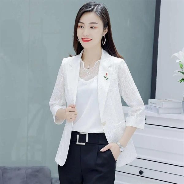 pants fashion splicing lace white blazer women jacket summer new three quarter sleeve temperament slim women basic coat black pink 597
pants fashion splicing lace white blazer women jacket summer new three quarter sleeve temperament slim women basic coat black pink 597