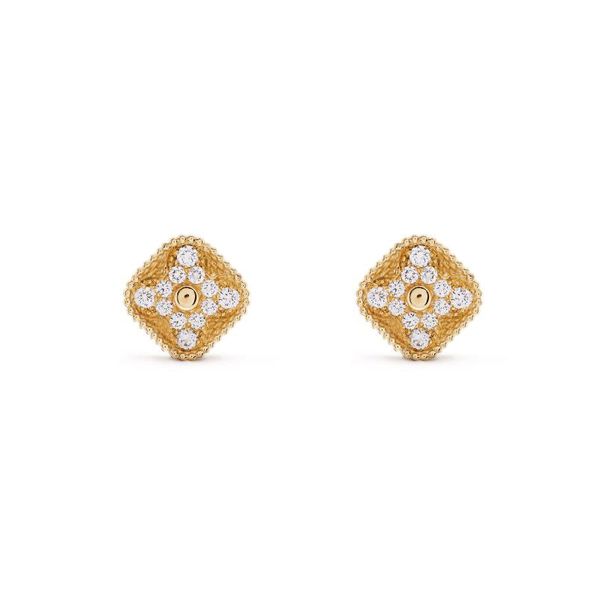 designer full diamond clover earrings luxury jewellery earrings women's fashion bracelet titanium steel non-fading non-allergenic, Golden;silver
designer full diamond clover earrings luxury jewellery earrings women's fashion bracelet titanium steel non-fading non-allergenic, Golden;silver