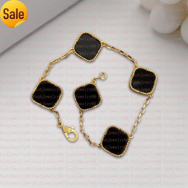 fashion classic 4/four leaf clover charm bracelets bangle chain 18k gold agate shell mother-of-pearl for women girl wedding mother' day, Black
fashion classic 4/four leaf clover charm bracelets bangle chain 18k gold agate shell mother-of-pearl for women girl wedding mother' day, Black