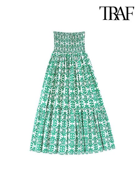 capris traf women fashion printed panelled maxi skirt vintage high waist with smocked elastic waistband female skirts mujer, Black;white
capris traf women fashion printed panelled maxi skirt vintage high waist with smocked elastic waistband female skirts mujer, Black;white
