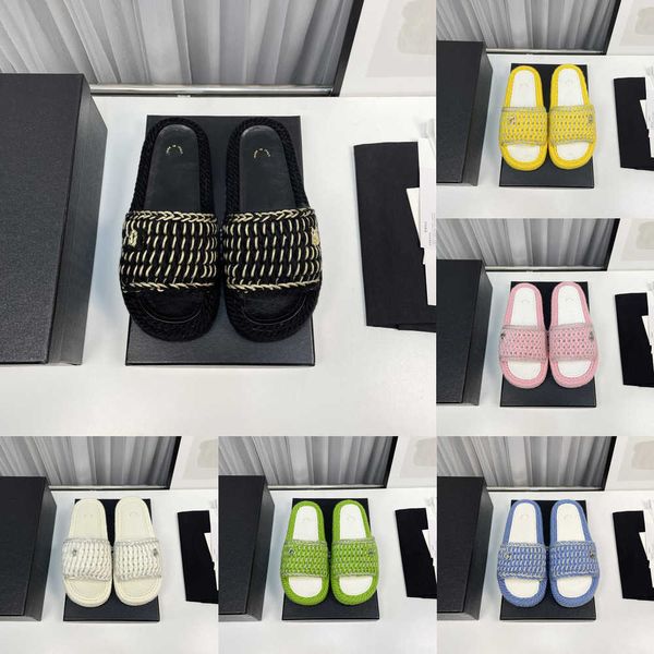 designer luxury women mules women braided knit straw woven sandals slippers slides candy color slipper lady slide c buckle fisherman beach c, Black
designer luxury women mules women braided knit straw woven sandals slippers slides candy color slipper lady slide c buckle fisherman beach c, Black