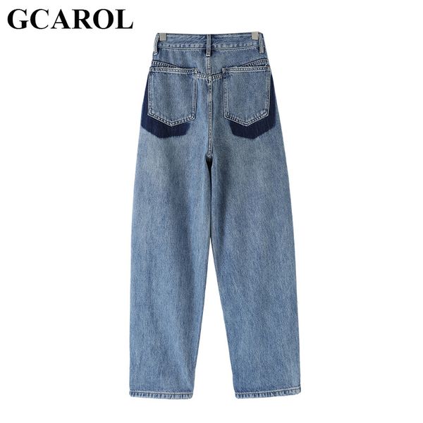 women's jeans gcarol 2023 denim wanita pinggang elastis tinggi lurus 87 6 katun 2 saku fashion klasik streetwear celana terbungkus 2304, Blue
women's jeans gcarol 2023 denim wanita pinggang elastis tinggi lurus 87 6 katun 2 saku fashion klasik streetwear celana terbungkus 2304, Blue