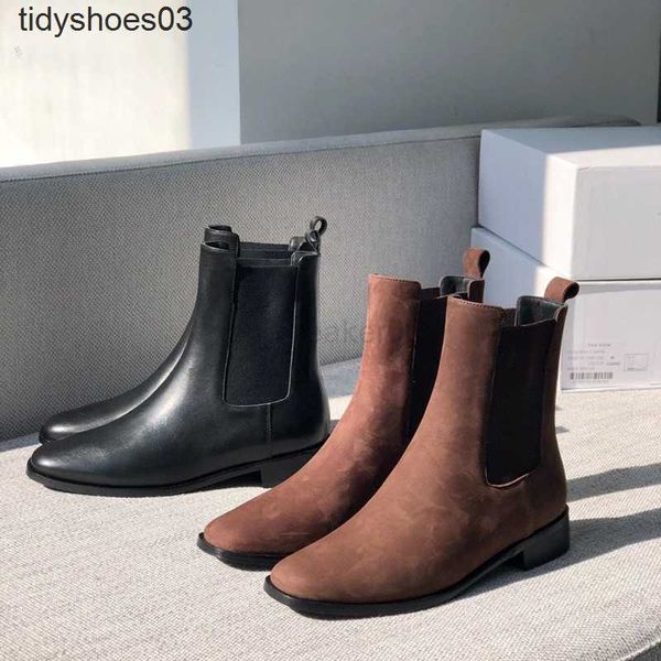 shoes new dress small crowd pure original the row chelsea boots cowhide british short women comfortable versatile sleeve martin boots size 3, Black
shoes new dress small crowd pure original the row chelsea boots cowhide british short women comfortable versatile sleeve martin boots size 3, Black