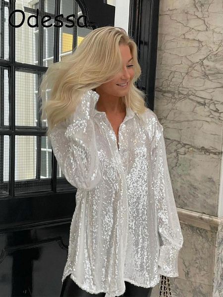 shirts odessa y2k long sleeve botton up glitter blouses casual women 2022 spring v neck sequins blouse shirts elegant party, White
shirts odessa y2k long sleeve botton up glitter blouses casual women 2022 spring v neck sequins blouse shirts elegant party, White