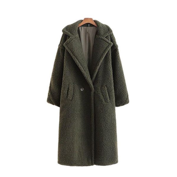 fur autumn winter women army green teddy coat stylish female thick warm cashmere jacket casual girls streetwear, Black
fur autumn winter women army green teddy coat stylish female thick warm cashmere jacket casual girls streetwear, Black