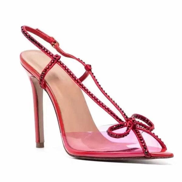 nxy sandals pvc transparent shoes new summer women crystal butterfly knot pointed toe stiletto heels solid pumps wedding 230406, Black
nxy sandals pvc transparent shoes new summer women crystal butterfly knot pointed toe stiletto heels solid pumps wedding 230406, Black
