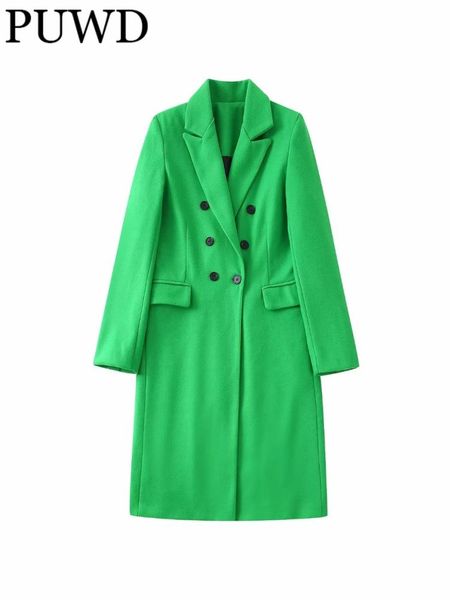 fur puwd women green suit collar double breasted slim coat 2022 autumn fashion girls casual girls long sleeves suit coats, Black
fur puwd women green suit collar double breasted slim coat 2022 autumn fashion girls casual girls long sleeves suit coats, Black