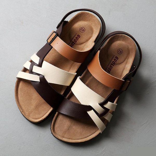 sandals summer fashion men leather sandals outdoor comfortable breathable sports casual non-slip beach luxury sandals 230427, Black
sandals summer fashion men leather sandals outdoor comfortable breathable sports casual non-slip beach luxury sandals 230427, Black