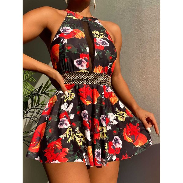 conservative 2023 new one piece swimwear printed swimwear women's one piece beach skirt large swimwear
conservative 2023 new one piece swimwear printed swimwear women's one piece beach skirt large swimwear