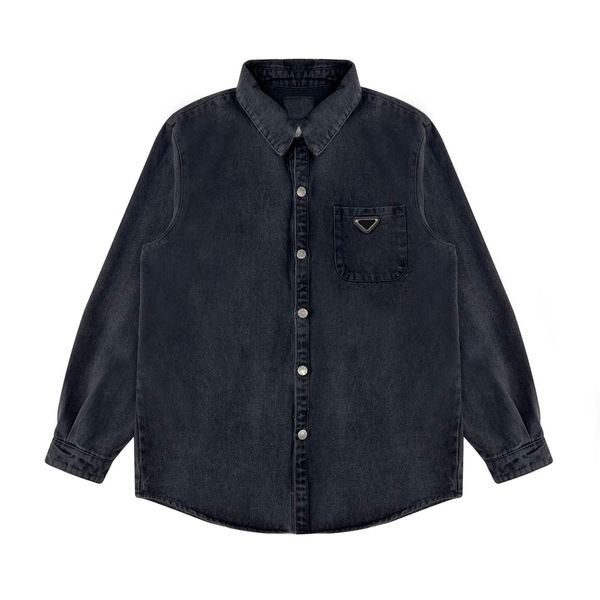 23ss limited street women shirt jacket style brand classic denim jackets vintage washing grand art movement fabric lapel jeans quality, Black;brown
23ss limited street women shirt jacket style brand classic denim jackets vintage washing grand art movement fabric lapel jeans quality, Black;brown