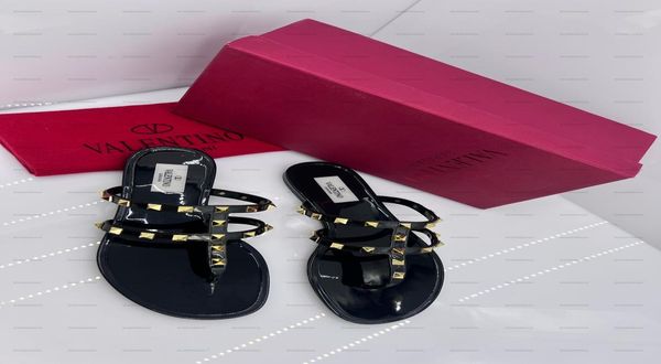 sandals fashion women rivets slipper ladies flat jelly candy color slippers thong sandals girls flip flops studded summer shoes be4778034, Black
sandals fashion women rivets slipper ladies flat jelly candy color slippers thong sandals girls flip flops studded summer shoes be4778034, Black